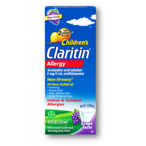 Claritine ? Children Syrup 24-Hour 1 mg / mL ( loratidine ) 100 mL