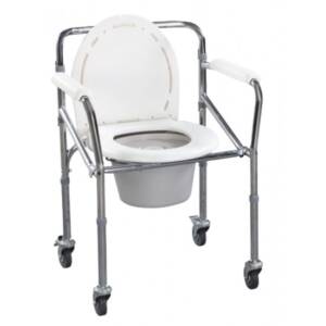 Commode Chair With Armrests