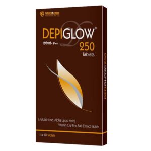 Depiglow 250 tablet glutathione tab ( 10 TAB )