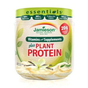 Jamieson Essentials + Plant Protein Vanilla 350g