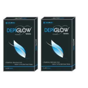 Depiglow Whitening Tablet 10 Tab PACK OF 2