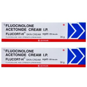 Flucort H Cream (30g) (Pack of 2)
