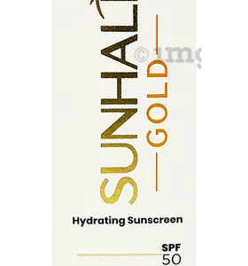 Sunhalt gold hydrating sunscreen spf 50 PA+++ (60gm)