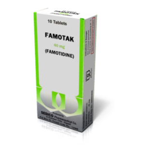 FAMOTAK 40 MG ( FAMOTIDINE ) 20 TABLETS