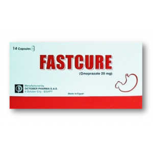 FASTCURE 20 mg ( Omeprazole ) 14 Capsules