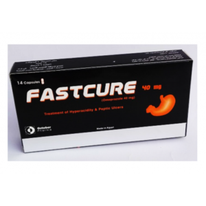 FASTCURE 40 mg ( Omeprazole ) 14 Capsules