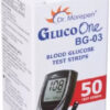 Dr Morepen Gluco One BG 03 Blood Glucose Test Strip (50 Strips)