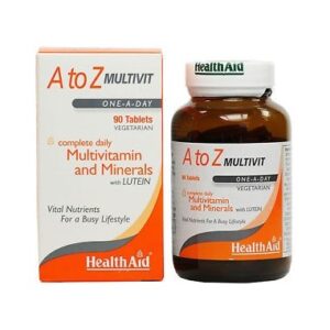 HealthAid A to Z Multivit Tablets 90?s