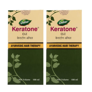 Dabur Keratone Oil 100ml, Pack of 2