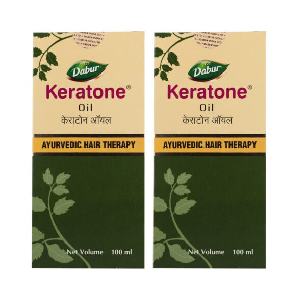 Dabur Keratone Oil 100ml, Pack of 2