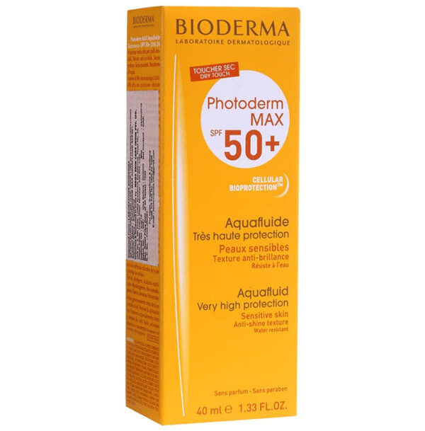 Bioderma Photoderm Max Aquafluide SPF 50+ Teinte Claire Light Colour ( 40 ML )