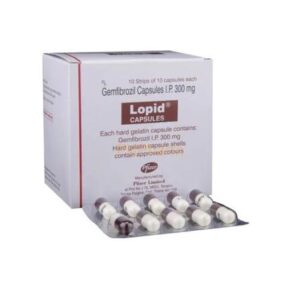 Lopid (Gemfibrozil) 300mg Capsules