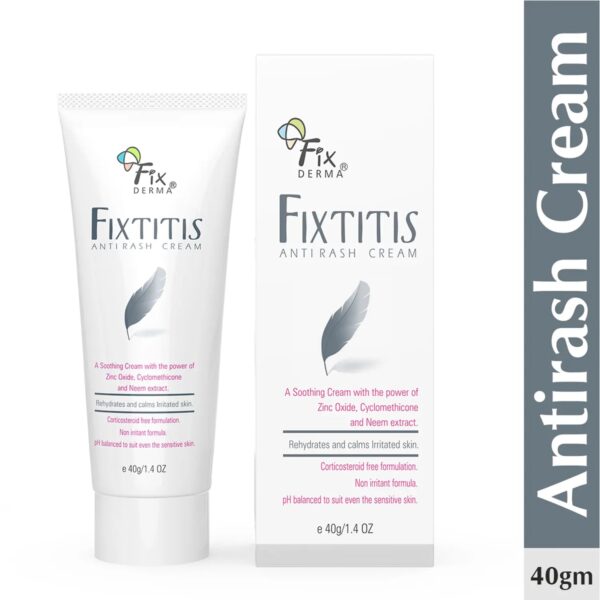 Fixderma Fixtitis Anti Rash Cream, 40GM