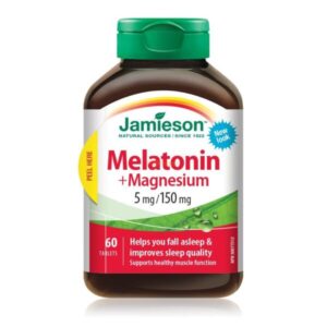 Jamieson Melatonin with Magnesium 5mg/150mg Tablets 60?s