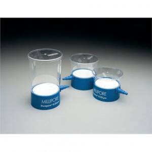 Millipore SCGPS01RE Polyethersulfone Steritop-GP Bottletop Radio-Sterilized Filter Unit, 33mm Thread Outlet, 0.22 Micron, 150mL Volume