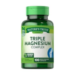 Nature?s Truth Triple Magnesium Complex QR capsules 100?s