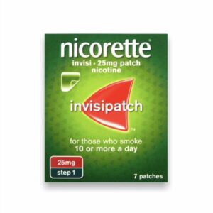 Nicorette High Strength Invisi Patch 25mg 7 per pack