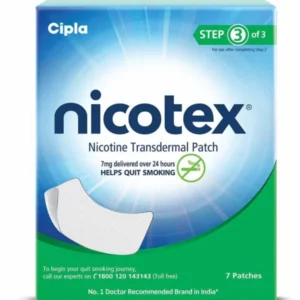 Nicotex Nicotine Transdermal Patch 7?s (7mg-Step 3)