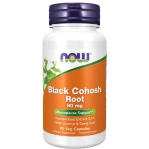 Now Black Cohosh Root 80 mg Veg Capsules 90?s