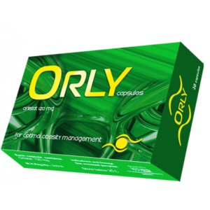 ORLY 120 mg ( Orlistat ) 30 capsules