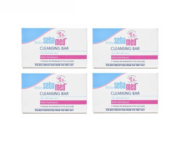 Sebamed Baby Cleansing Bar, 100gm, Pack Of 4