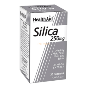 Health Aid Silica 250mg (Bamboo Extract) Capsules