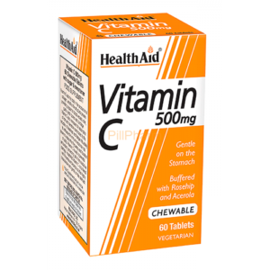Health Aid Vitamin C 500mg Tablets Chewable 60?s