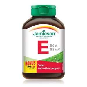 Jamieson Vitamin E Softgels 400iu/268mg 120?s