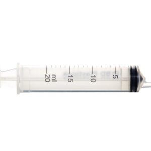 300613 BD Plastipak Syringe 20ml - Eccentric Tip - Luer Slip - Pack of 120