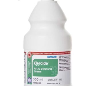 Klercide 70/30 Denatured Ethanol Spray Pack of 12x0.5L
