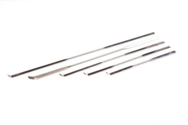 Spatula - Chattaway Stainless Steel 150mm Long 10mm Wide Medium Weight each