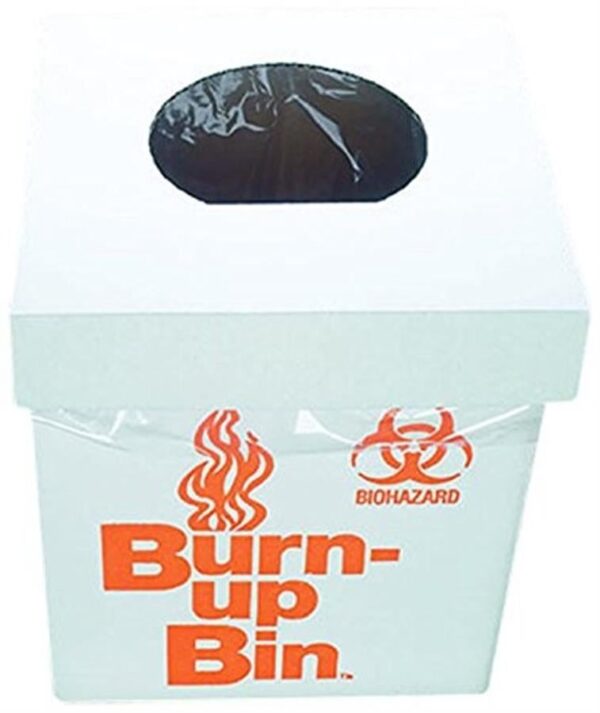Disposal Bin Incineration, Floor Standing, pack of 6 (30cm x 30cm x 70cm)