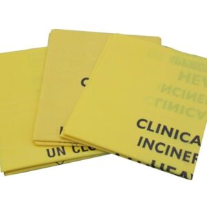 CWHD/1 Heavy Duty Clinical Waste Sacks - Yellow - Pack of 100