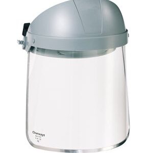 Clear Acetate Visor CV84A 200mm Supplied Without Brow Guard En166-1-3F