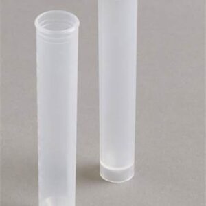 10ml Polypropylene Tube with White Tamper Evident Cap Pack of 250