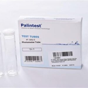 10ml Round Glass Sample Cells for Palintest Photometers Pack of 5