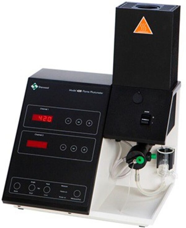 Model 425 Flame Photometer Dual Channel Four Elements