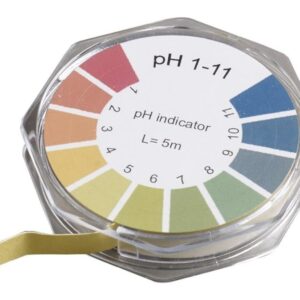 Allschoolabs pH 1-11 Universal Indicator Paper 7mm x 5m
