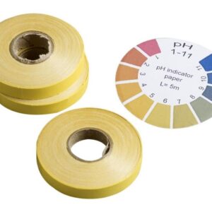 Allschoolabs pH 1-11 Universal Indicator Paper Refill Pack of 3x5m Reels