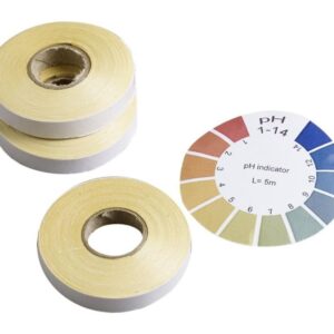 Allschoolabs pH 1-14 Universal Indicator Paper Refill Pack of 3x5m Reels