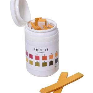 Allschoolabs pH 1-11 Universal Indicator Paper Pack of 200 (10 Books x 20 Strips)