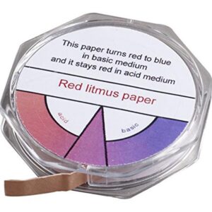 Allschoolabs Litmus Red Test Paper Reel 7mm x 5m