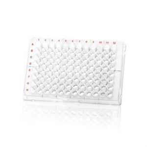 BRANDplates 96 pureGrade PS transp. V-bottom non-sterile Pack of 100 pieces