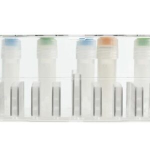100 Place Polycarbonate Completely Clear Box Pack of 5