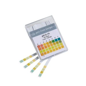 Allschoolabs pH Indicator Test Strips pH 0-14 Pack of 100