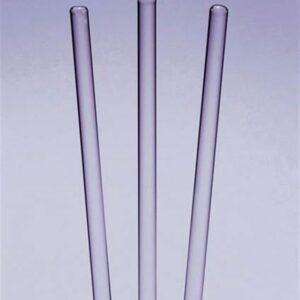 Borosilicate glass rods for general stirring, 6mm x 300mm Pack of 10