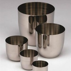 25ml Capacity Stainless steel Crucible 35mm Diameter