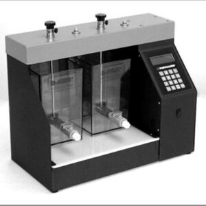 2 Paddle programmable Jar/Floc Tester with LED 2 B-Ker2 Square Lab Jars
