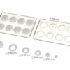 memmert B02684 Flat St/St Cover With Concentric Ring Sets