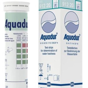 AQUADUR water hardness test sticks 55-375ppm 6x95mm